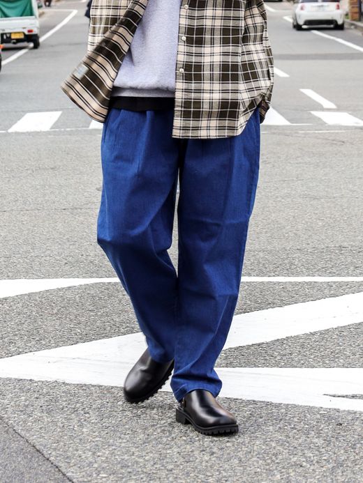 fulton ”OWN WAY” EZ PANTS 改 / Blue indigo