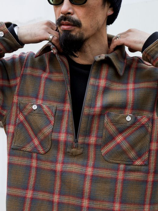 THE UNION THE BIG MAC SHIRTS / Brown
