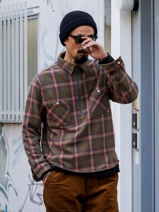 THE UNION THE BIG MAC SHIRTS / Brown