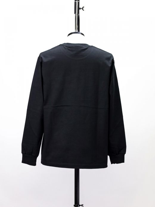 LIFT UP U.S MADE L/S CREW TEE / Black