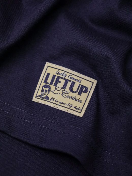 LIFT UP U.S MADE L/S CREW TEE / Black