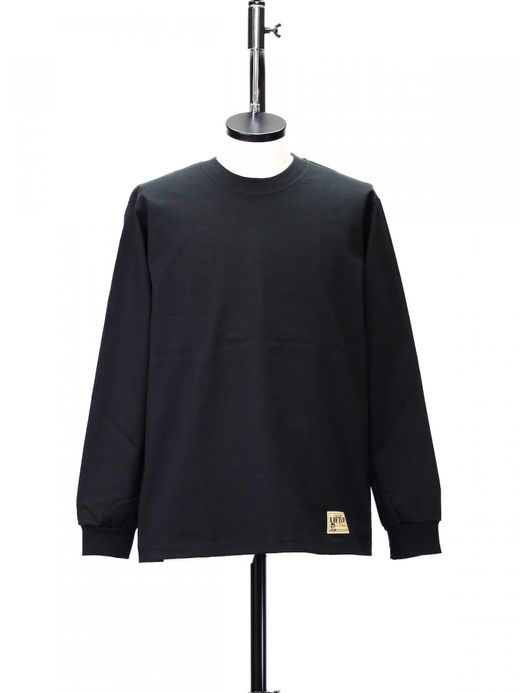 LIFT UP U.S MADE L/S CREW TEE / Black