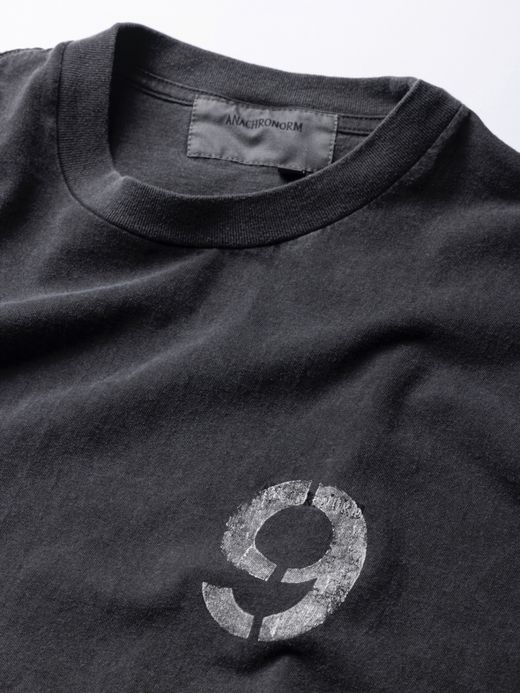 ANACHRONORM STENCIL PIGMENT DYE S/S T-S / Black