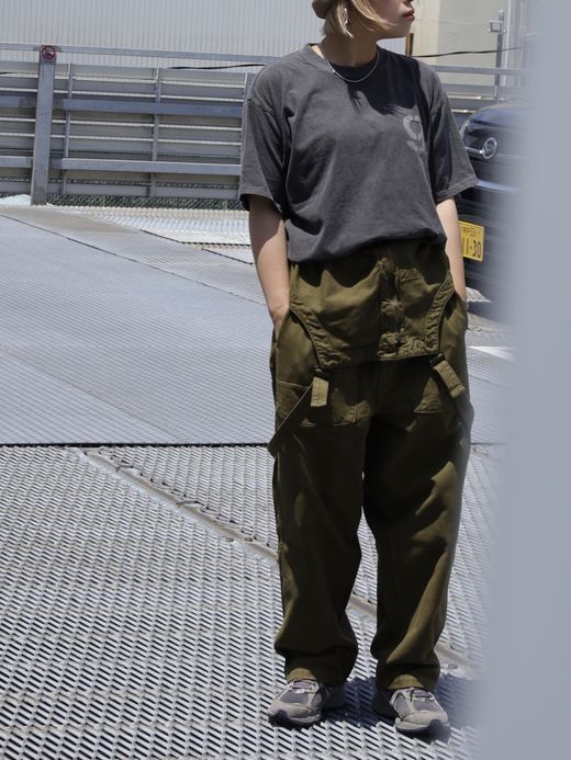 ANACHRONORM STENCIL PIGMENT DYE S/S T-S / Black