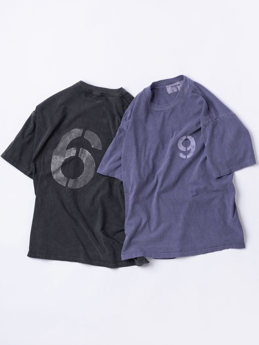 ANACHRONORM STENCIL PIGMENT DYE S/S T-S / Black