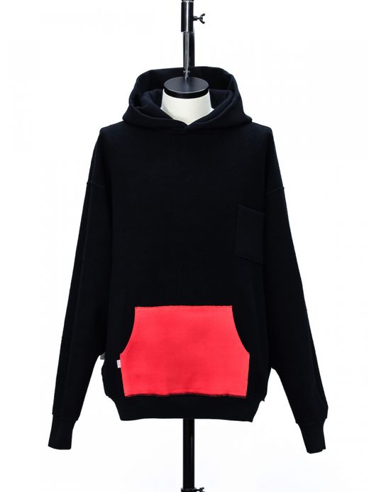 TENBOX EASTFAREAST × 10匣 REVERSIBLE HOODIE / Black