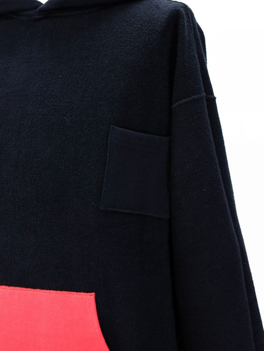 TENBOX EASTFAREAST × 10匣 REVERSIBLE HOODIE / Black