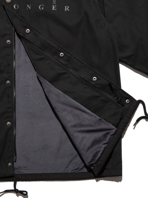 ROARK REVIVAL "TRIPLONGER" COACHES JACKET / Black