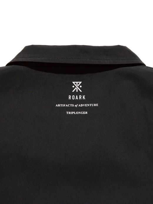 ROARK REVIVAL "TRIPLONGER" COACHES JACKET / Black