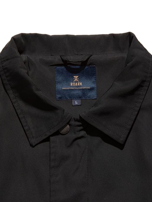 ROARK REVIVAL "TRIPLONGER" COACHES JACKET / Black