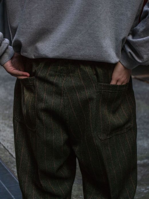 VOO NEO EZ SLACKS STRIPE / Olive