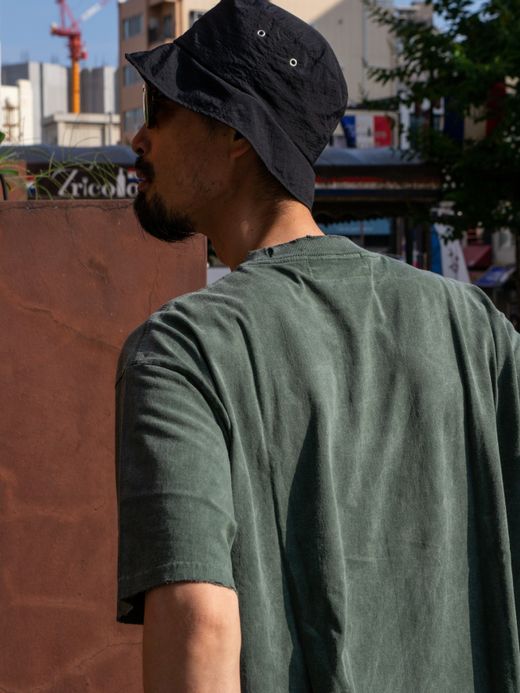 ANACHRONORM DAMAGED PIGMENT S/S T-S / Green