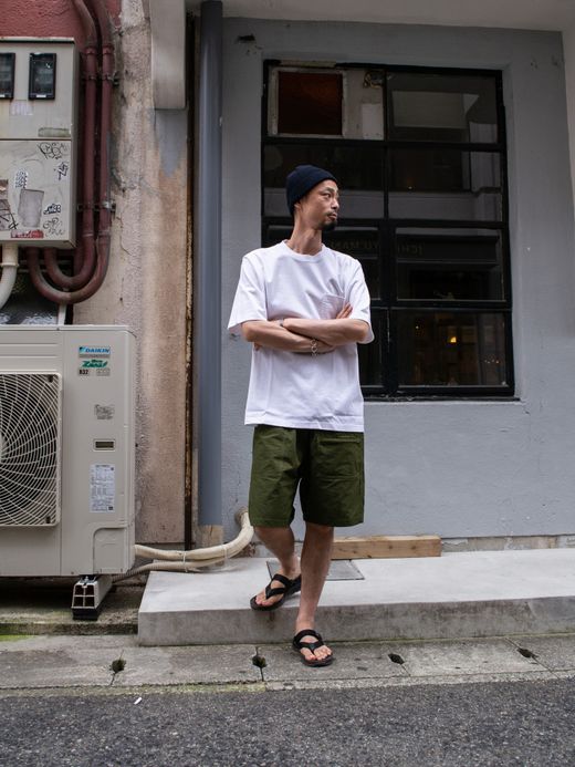 THE UNION HUNTER SHORTS / Olive