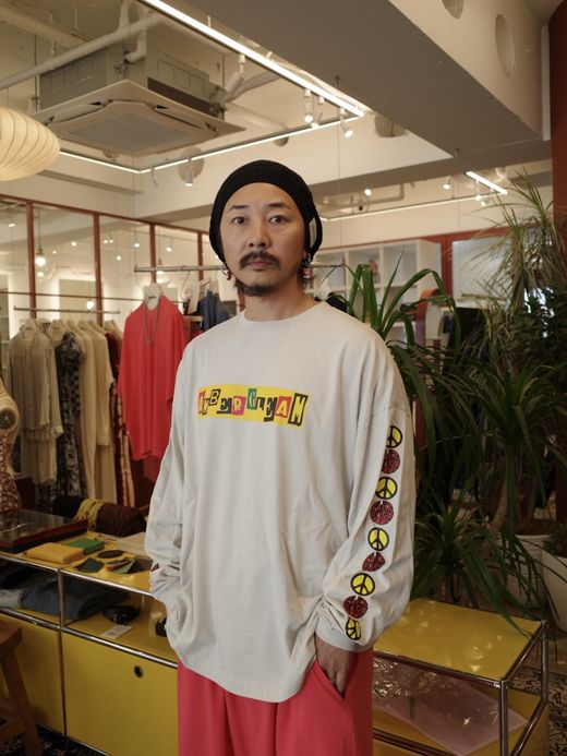 AMBERGLEAM 25AW FLATBUSH限定ロングスリーブT / 2colors