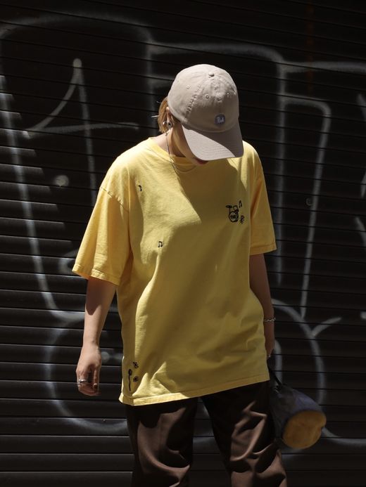 THE UNION SOUND "SKA" TEE / Yellow