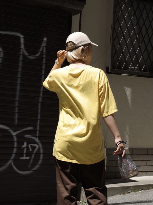 THE UNION SOUND "SKA" TEE / Yellow