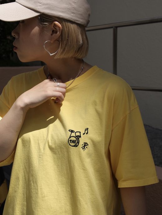 THE UNION SOUND "SKA" TEE / Yellow