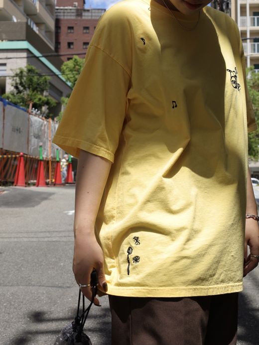THE UNION SOUND "SKA" TEE / Yellow