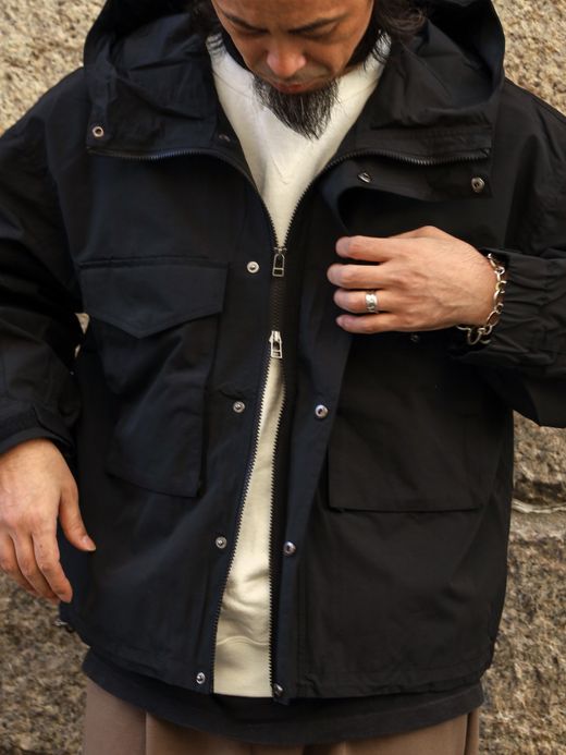 Audience 60/40クロス G8 フライトフードJKT / Black