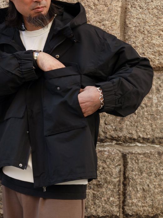 Audience 60/40クロス G8 フライトフードJKT / Black