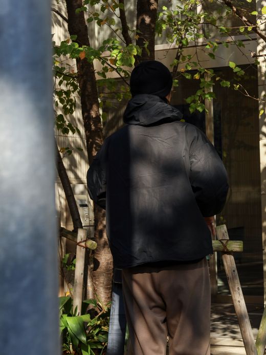 Audience 60/40クロス G8 フライトフードJKT / Black