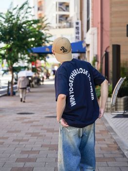 ストレート甲子園TEE / Navy