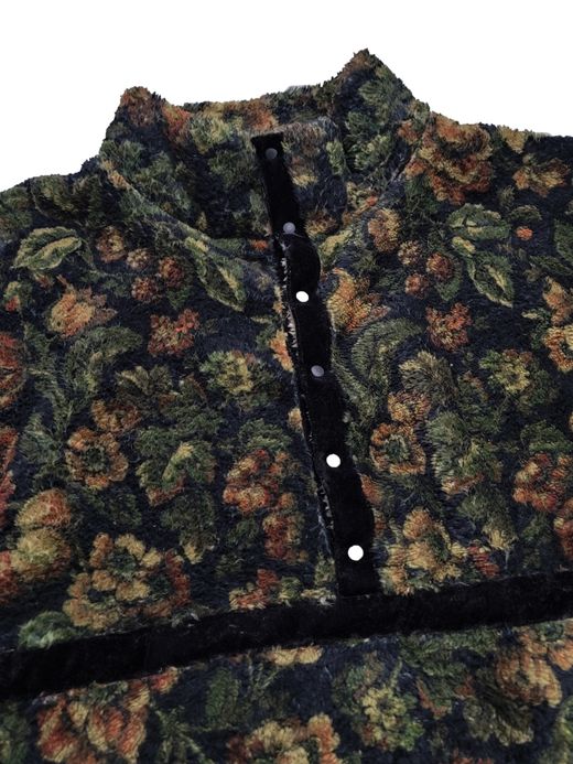VOO FLOWER FLEECE P. O / 2colors