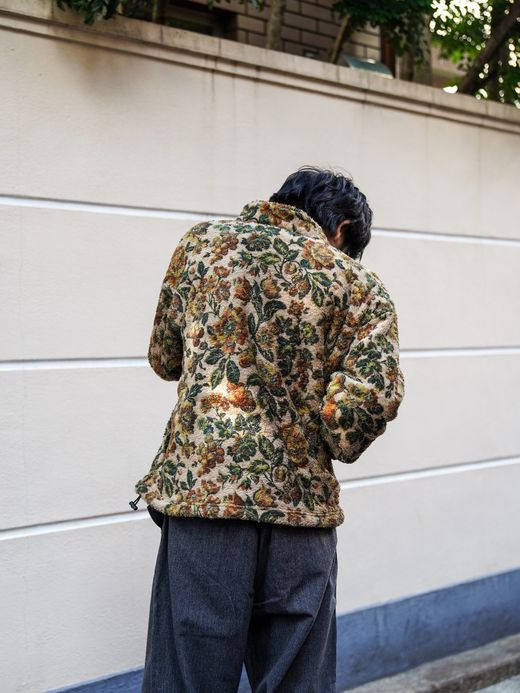 VOO FLOWER FLEECE P. O / 2colors