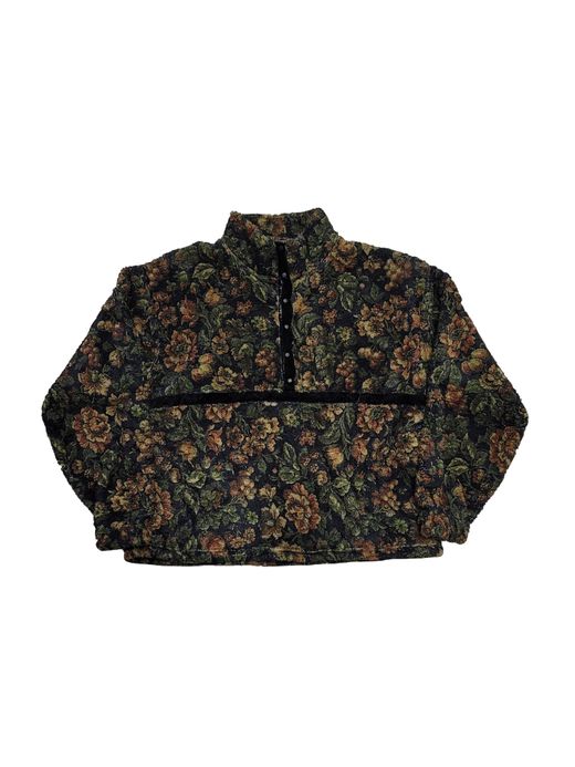 VOO FLOWER FLEECE P. O / 2colors