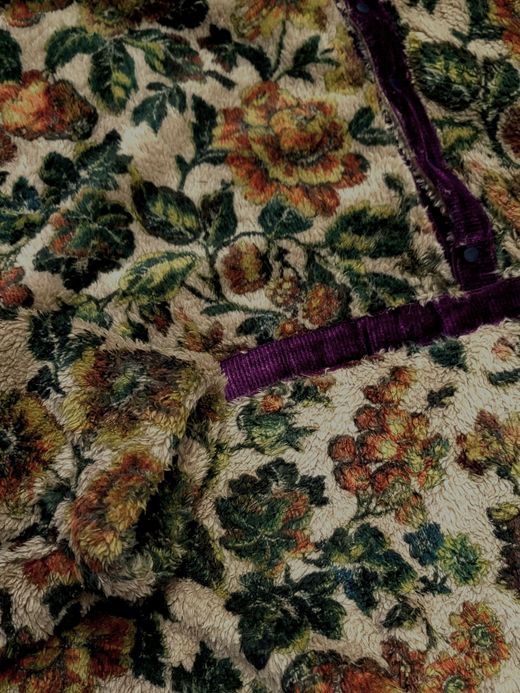 VOO FLOWER FLEECE P. O / 2colors