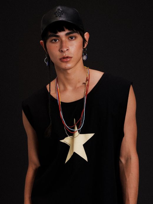 AMBERGLEAM STAR COTTON NOSLEEVE / 5colors