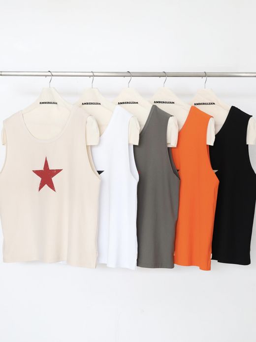 AMBERGLEAM STAR COTTON NOSLEEVE / 5colors
