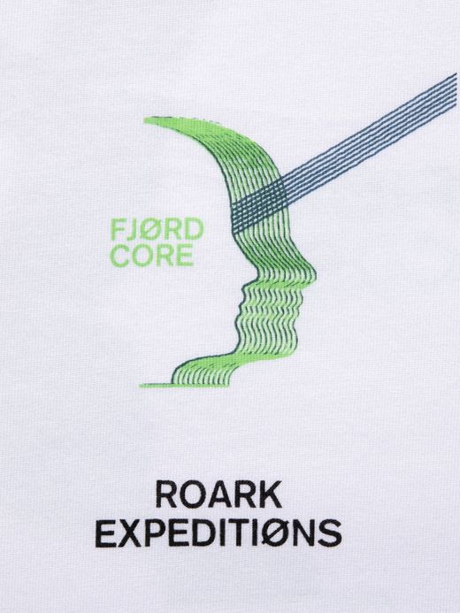 ROARK REVIVAL "AURORA" L/S  TEE/ White