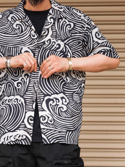 ROARK REVIVAL "WAVE" BLESS UP SS / Black