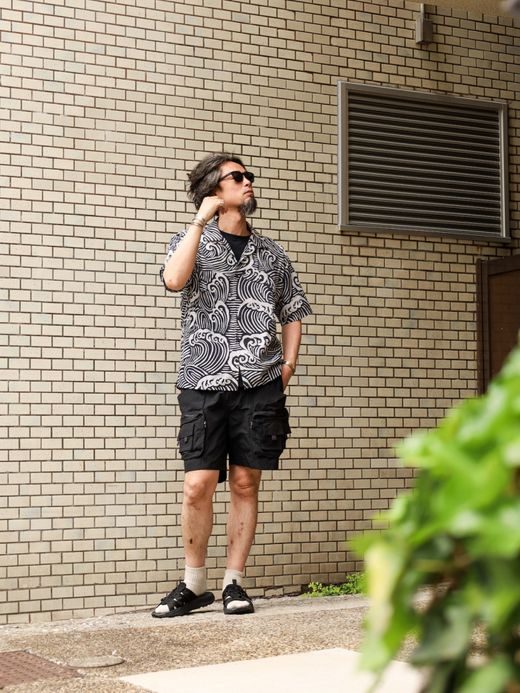 ROARK REVIVAL "WAVE" BLESS UP SS / Black