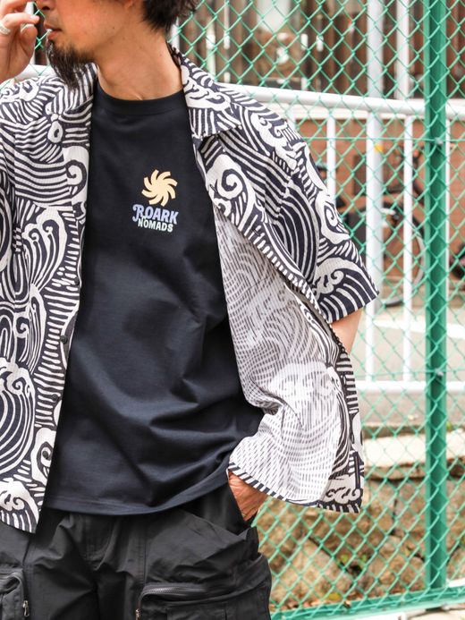 ROARK REVIVAL "WAVE" BLESS UP SS / Black