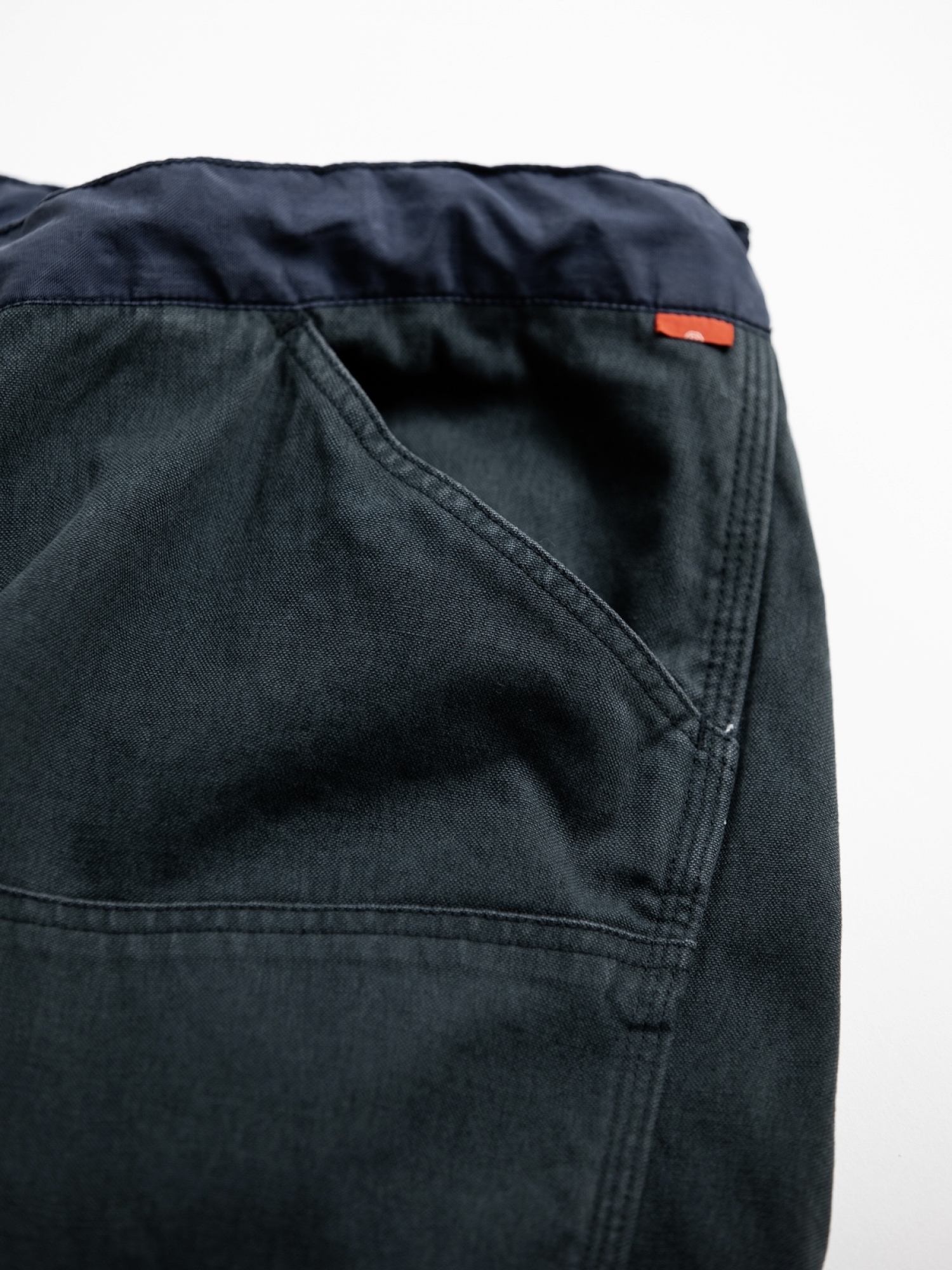 アナクロノーム ダック ペインター イージーパンツ 黒 サイズ01 ANACHRONORM “DART PAINT PAINTER EASY PANTS”- TRIBECA