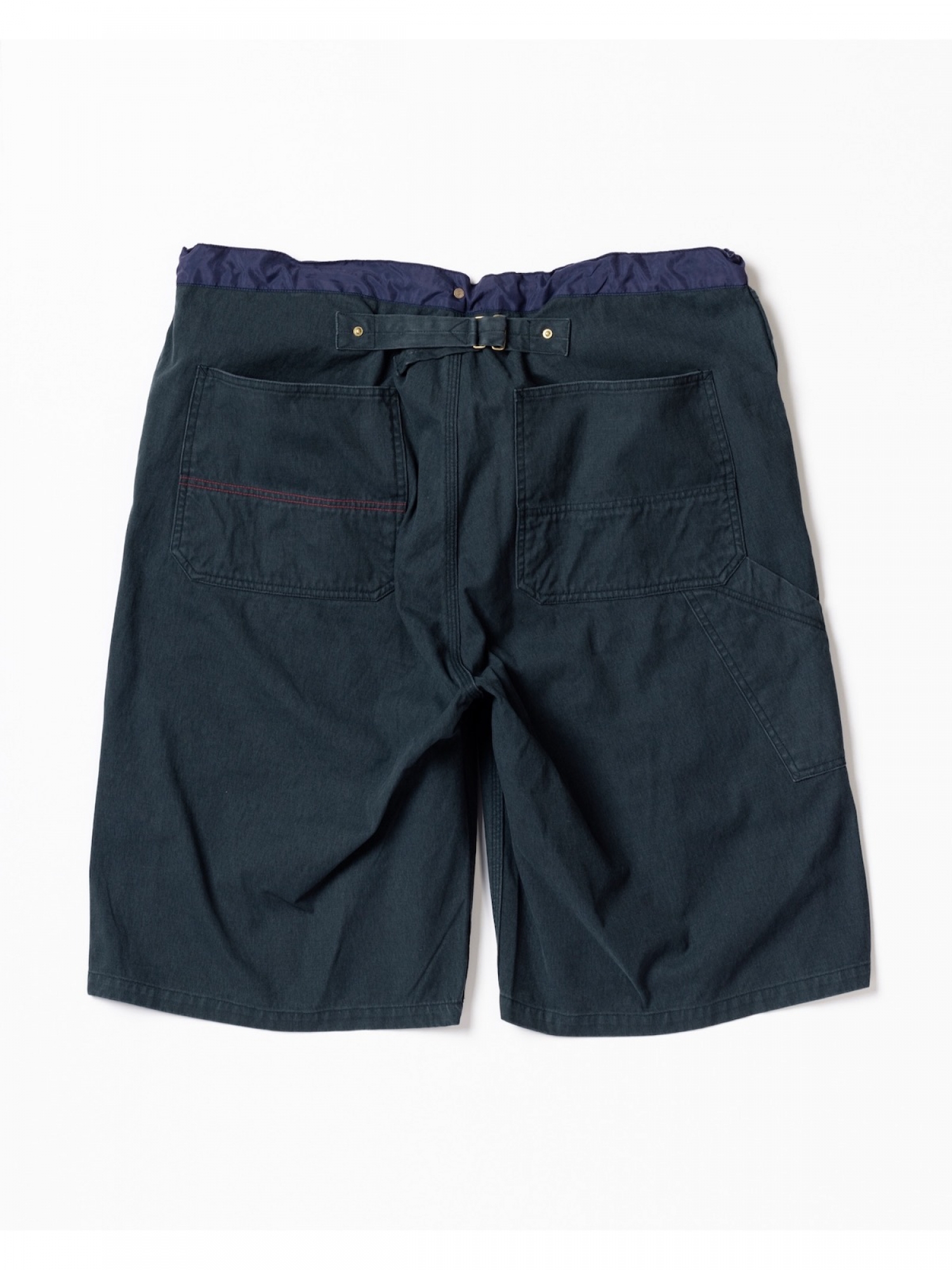 3班の班長 ANACHRONORM DOUBLE KNEE PAINTER SHORT PANTS / Black