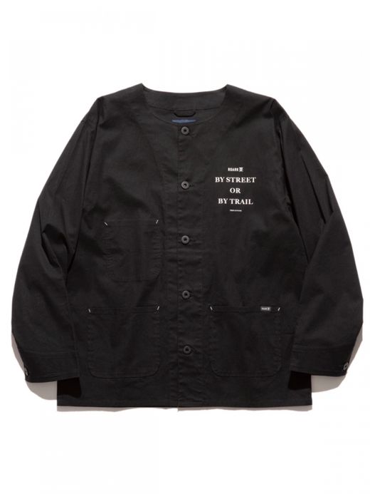 ROARK REVIVAL "BY STREET OR BY TRAIL" ENGINEER SHIRTS JACKET / Black