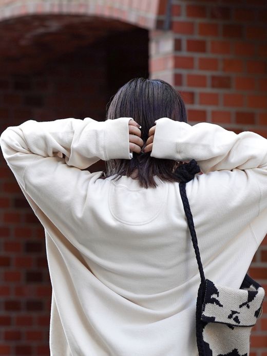 VOO ELVOO PATCH CREW / Ivory