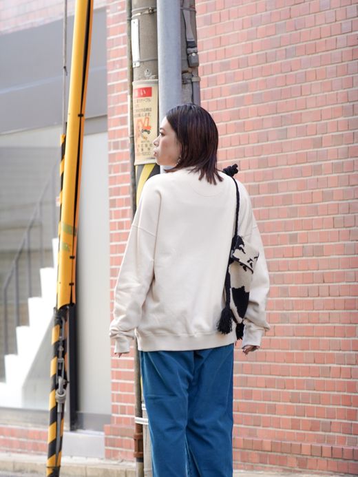 VOO ELVOO PATCH CREW / Ivory