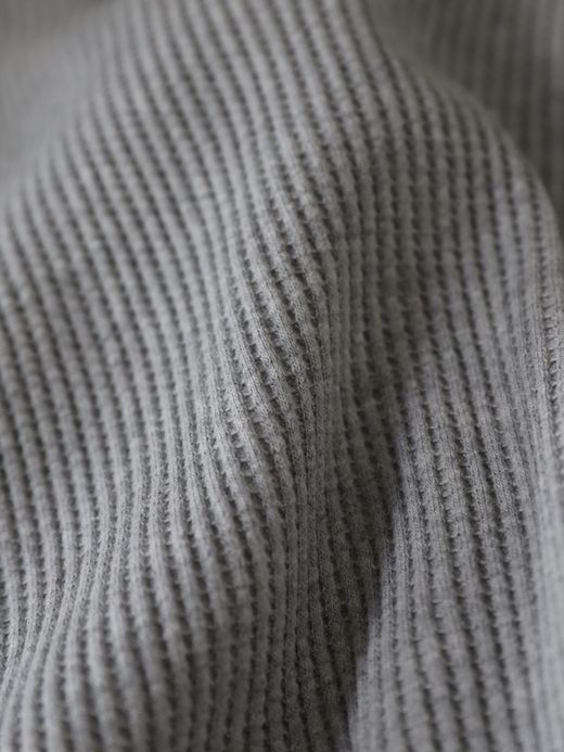 AMBERGLEAM COTTON WAFFLE LONG SLEEVE / 4colors