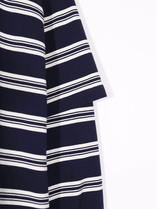 AMBERGLEAM BORDER LAYERED LONG SLEEVE T-SHIRTS / 3colors