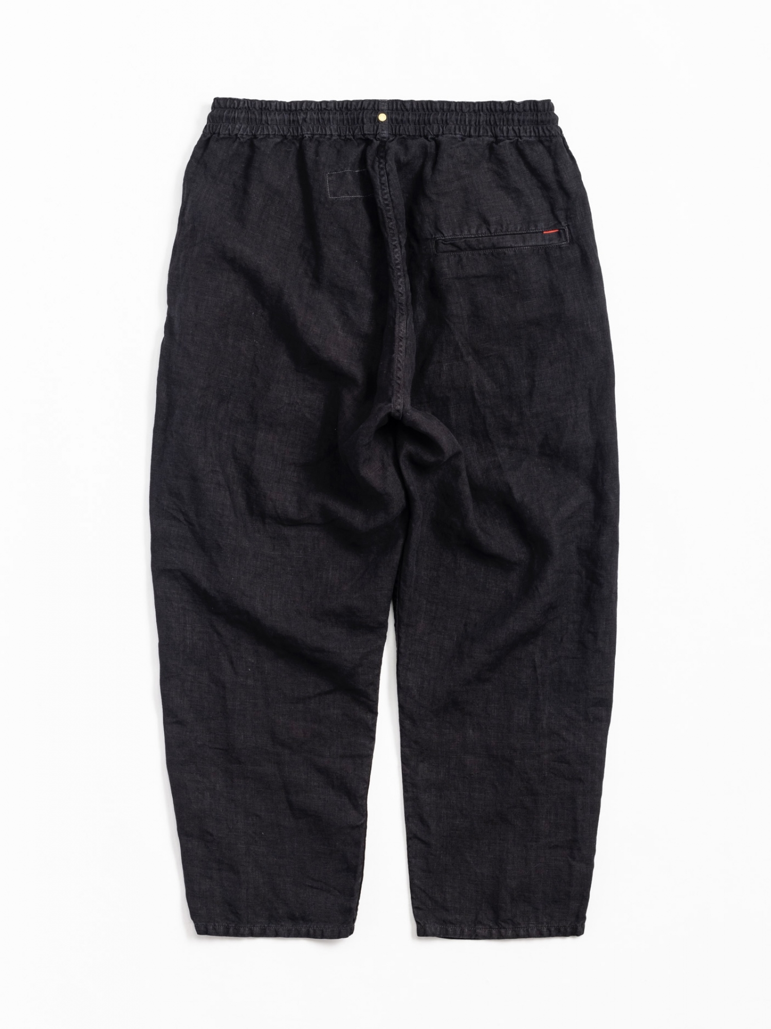 アナクロノーム delta3 ANACHRONORM OVER DYE TAPERED EASY PANTS / Black | FLATBUSH
