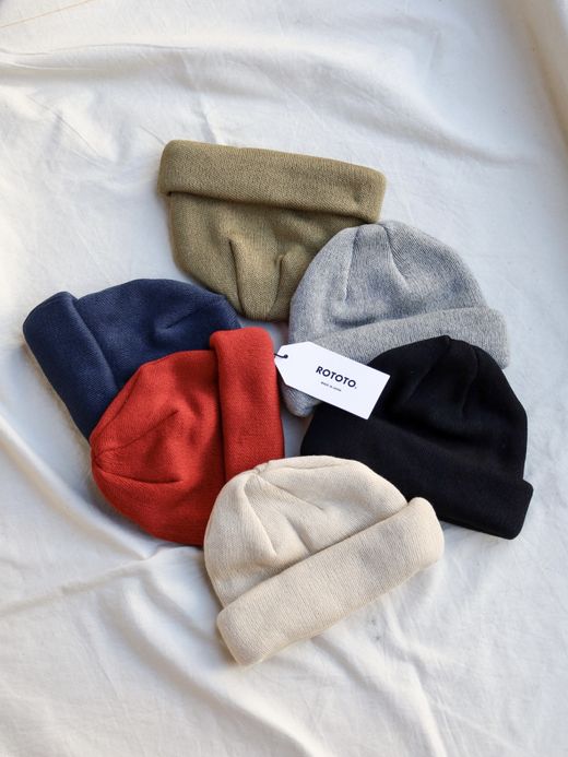 ROTOTO SUPER SOFT 2WAY BEANIE / 6colors