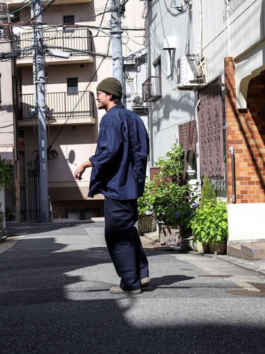 Spinner Bait ファットパンツ / ネイビー