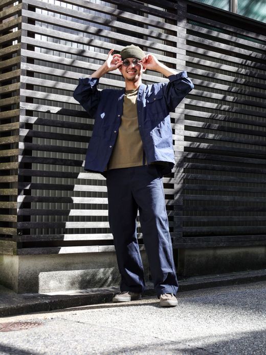 Spinner Bait ファットパンツ / ネイビー