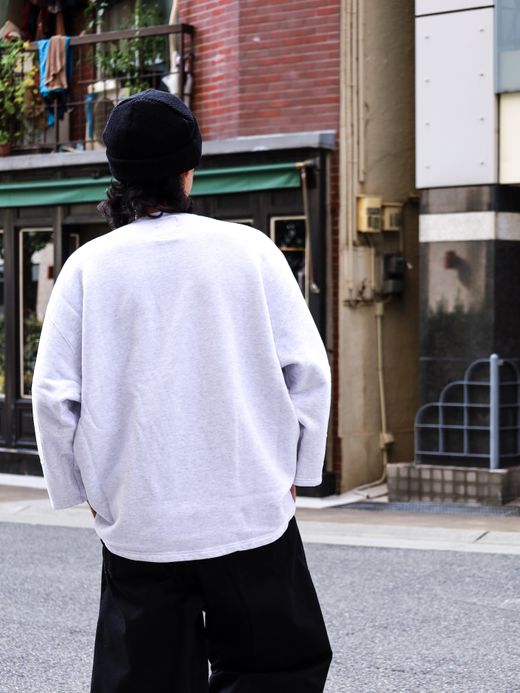 S.F.C SFC FOOTBALL LS SWEAT / Ash gray