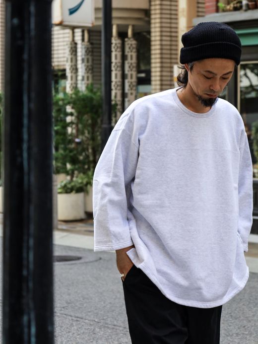 S.F.C SFC FOOTBALL LS SWEAT / Ash gray