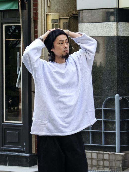 S.F.C SFC FOOTBALL LS SWEAT / Ash gray